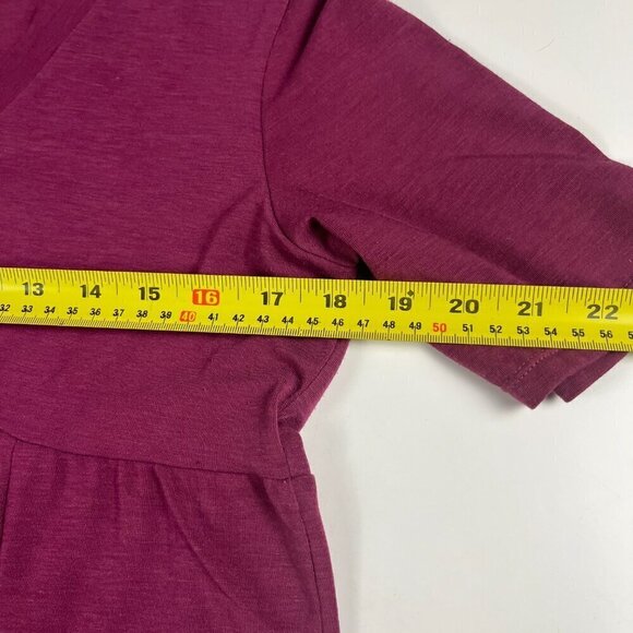 Lolë women jersey dress FPS 50 fuchia size L - Picture 11 of 12